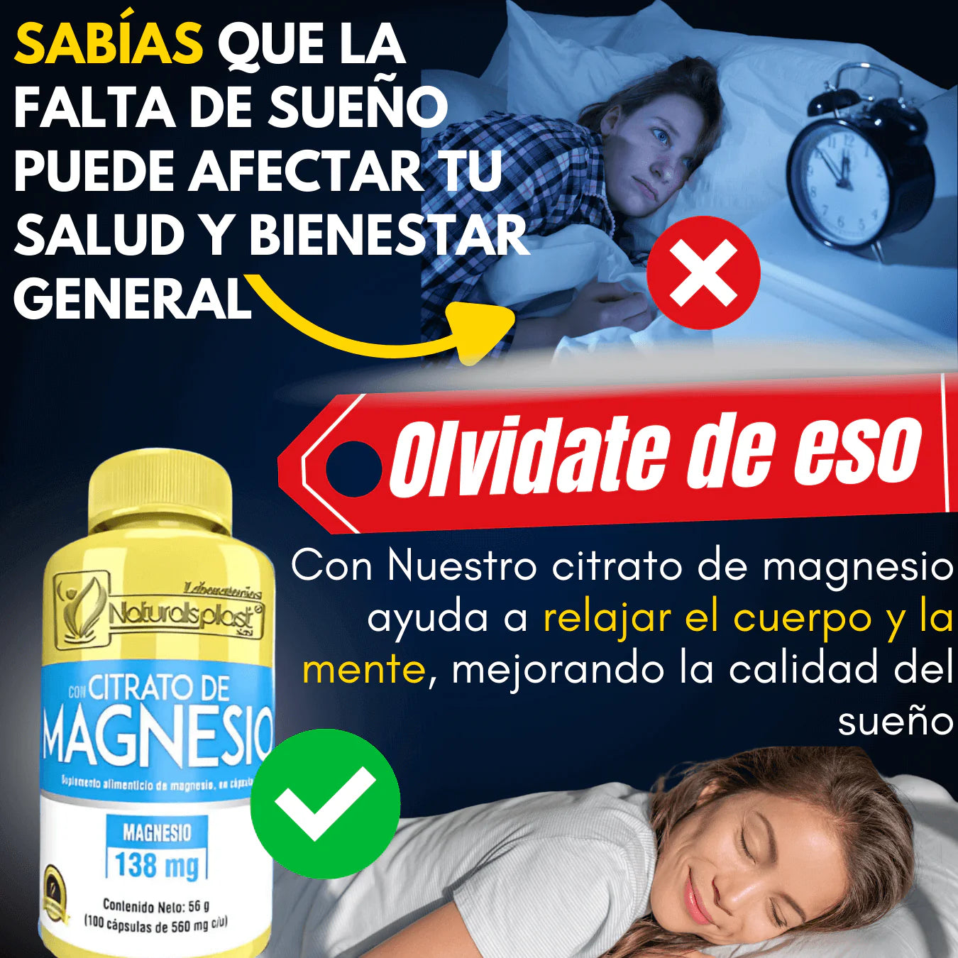 CITRATO DE MAGNECIO DE Naturals Plast