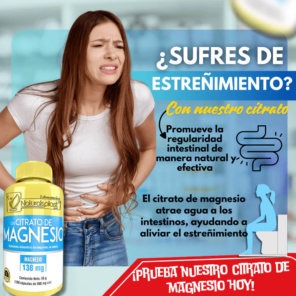 CITRATO DE MAGNECIO DE Naturals Plast