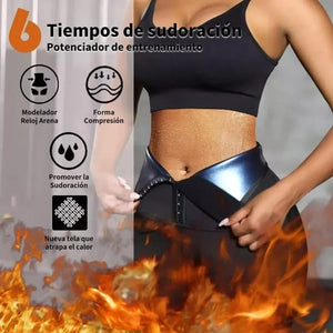 HotPants™ - Short con Efecto Sauna/Moldeador de Cuerpo